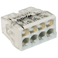 Wago COMPACT 2273-208 8-проводная 0.5-2.5мм2 Клема