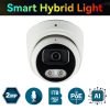 IP-відеокамера 2 Мп SEVEN IP-7212PA-DL white 2,8 мм з розумним подвійним підсвічуванням