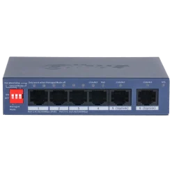 Dahua DH-CS4006-4ET2GT-36 PoE Комутатор 4 порти керований