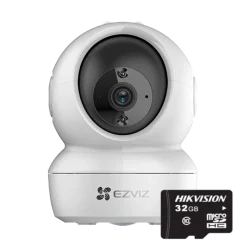 Ezviz H6c + Hikvision HS-TF-L2/32G Комплект камера + карта пам'яті