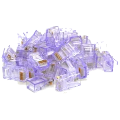 Merlion RJ-45 8P8C UTP Cat-5 (100 шт/уп.) Q100 Violet Конектор