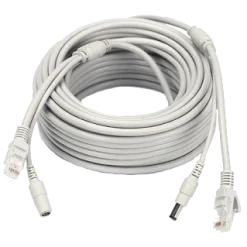 RJ-45 + DC 15м Патчкорд комбінований