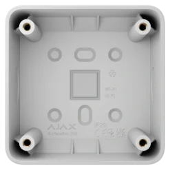 Ajax SurfaceMounting box white Монтажна коробка