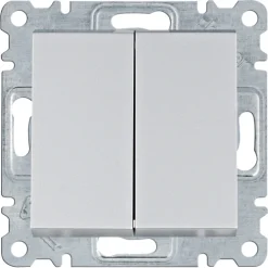 Hager Lumina WL0052 2-кл. универсальный Вимикач