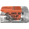 WAGO COMPACT 221-613 3 0,5-6 мм2 (41А) Клема