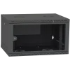 IPCOM CH-6U 600x350 стекло RAL9005 Шафа серверна