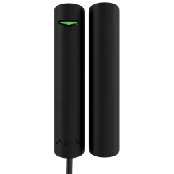 Ajax DoorProtect G3 Fibra ASP black проводной магнитоконтактный открывания, удара и изменения угла наклона Сповіщувач