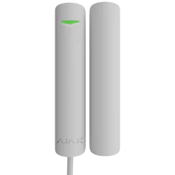 Ajax DoorProtect G3 Fibra ASP white проводной магнитоконтактный открывания, удара и изменения угла наклона Сповіщувач