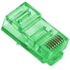 Merlion RJ-45 8P8C UTP Cat-5 Q100 Green Конектор (100 шт/уп.)