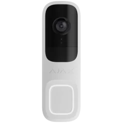Ajax Doorbell White RAL 9003 Відеодзвінок
