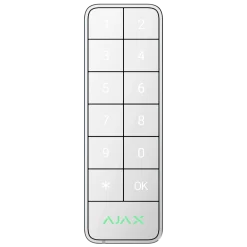 Ajax Superior Keypad Outdoor Fibra white Дротова клавіатура