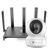Ezviz CS-H6c (4MP,W1) + Reyee RG-EW1300G Комплект
