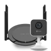 Ezviz CS-H1C (1080P) + Reyee RG-EW300 PRO Комплект