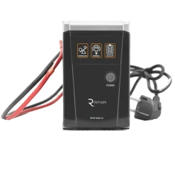 Ritar RTSW-600 LED 600ВA 12В з правильною синусоїдою Джерело безперебійного живлення під акумулятор