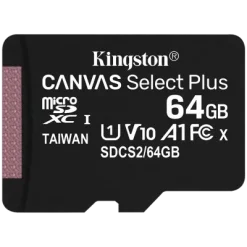 Kingston microSDXC 64GB (SDCS2/64GBSP) Карта пам'яті