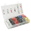 (E0508w-550 E2508b-100,E1008r-350,E1508bl-300,E4009gr-70,E7508gr-400,E6012y-50,E1012r-30) Набір клем/наконечників 1800шт