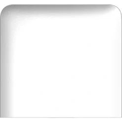 Ajax SideButton (1-gang) white vertical Кнопка
