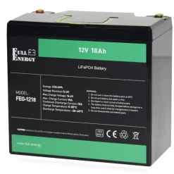 Full Energy FEG-1218 12В 18А•г Літієва акумуляторна батарея