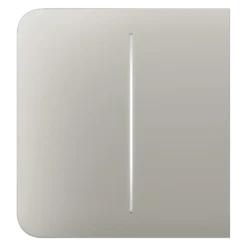 Ajax SideButton (2-gang) oyster Бічна кнопка для двоклавішного вимикача