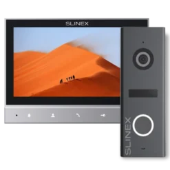 Slinex SK 7 Cloud (Slinex SK 7 Cloud grey + ML-17HD graphite) Комплект відеодомофон + панель виклику