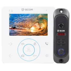 BCOM BD-480 White Kit Комплект відеодомофона