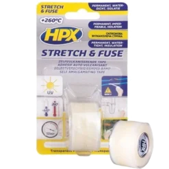 HPX SI2580 Stretch&Fuse 25мм х 1.8м Стрічка силіконова вулканізуюча
