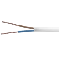 ПВС 2х1,0 білий (Україна) (100 м.) Провід