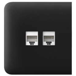 Ajax SideCover (LAN) black Фронтальна панель