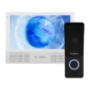 Slinex Sonik 7 AI white + ML-20HD Black Комплект відеодомофон + панель виклику