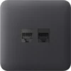 Ajax SoloCover (LAN) graphite Фронтальна панель
