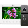 Комплект відеодомофону NeoLight Kappa+ HD WF white 7 дюймів та панелі виклику NeoLight SOLO FHD Graphite