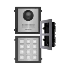 DS-KD8003-IME1NS + DS-KD-ACF2/Plastic + DS-KD-KP/S Комплект модулів Hikvision