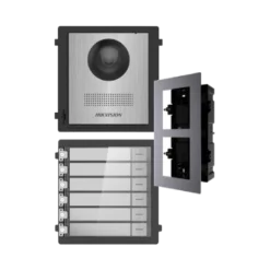 DS-KD8003-IME1NS + DS-KD-ACF2/Plastic + DS-KD-KK/S Комплект модулів Hikvision