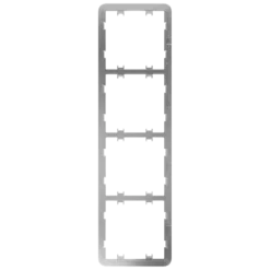 Ajax Frame (4 seats) vertical [55] ASP Рамка для чотирьох вимикачів